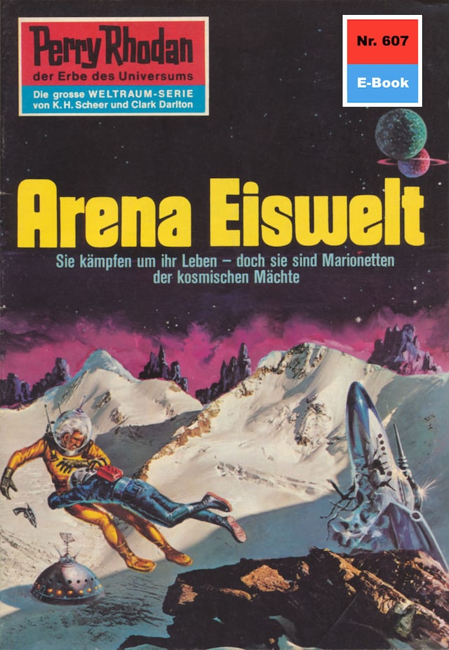 Boekomslag van Perry Rhodan 607: Arena Eiswelt