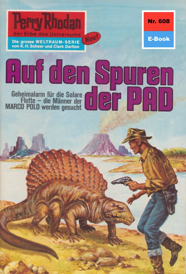 Book cover for Perry Rhodan 608: Auf den Spuren der PAD