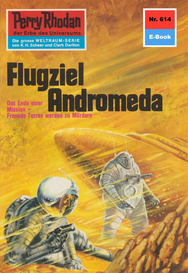 Book cover for Perry Rhodan 614: Flugziel Andromeda