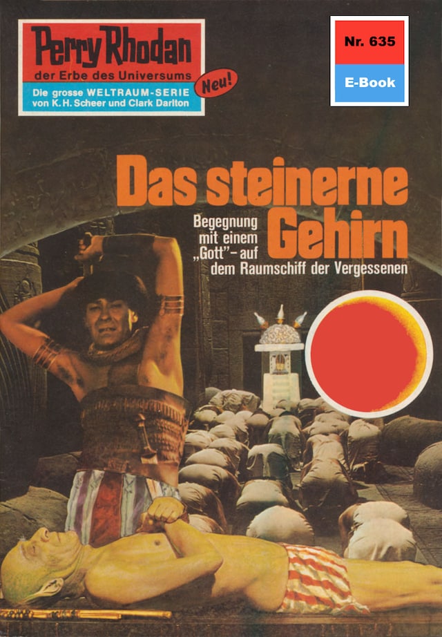 Bokomslag for Perry Rhodan 635: Das steinerne Gehirn