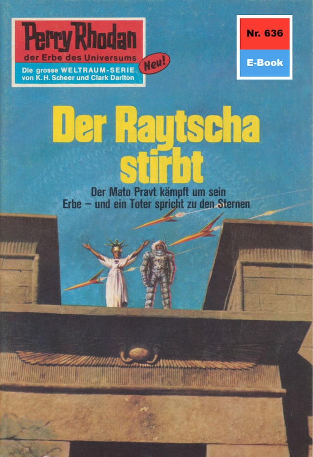 Okładka książki dla Perry Rhodan 636: Der Raytscha stirbt