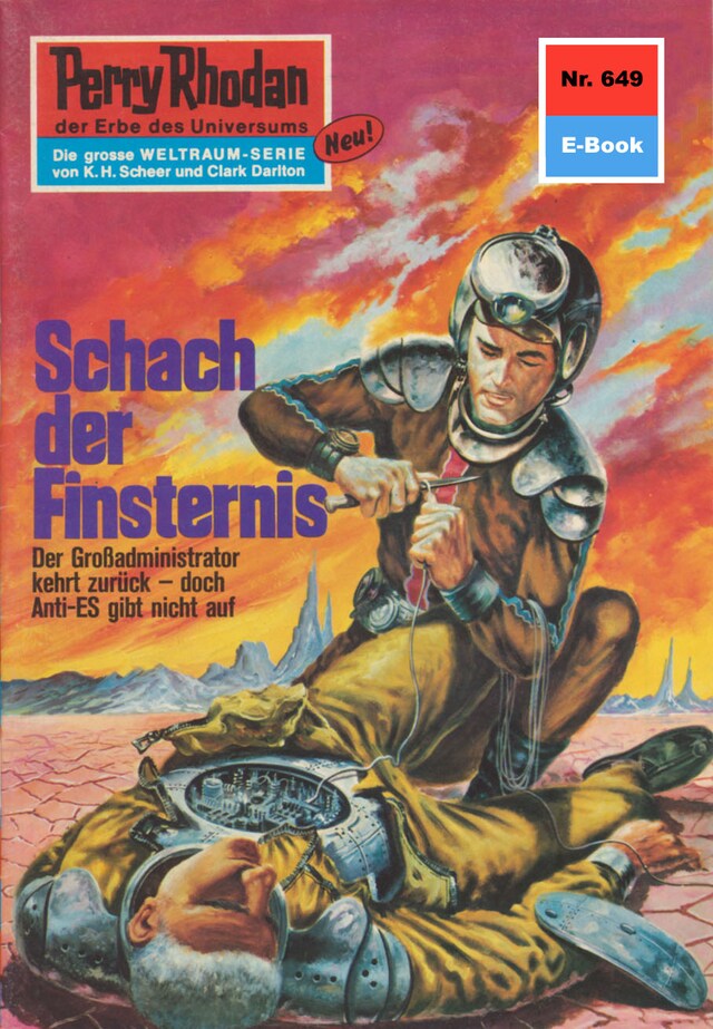 Book cover for Perry Rhodan 649: Schach der Finsternis