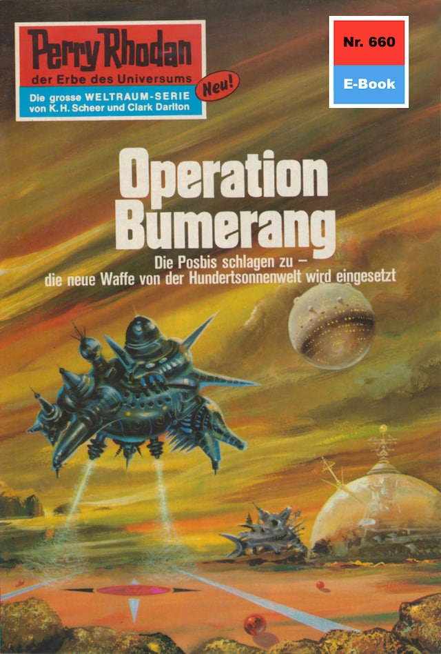 Okładka książki dla Perry Rhodan 660: Operation Bumerang
