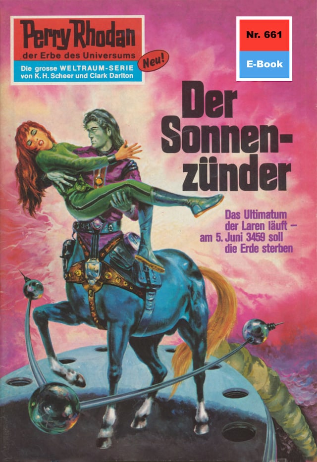 Book cover for Perry Rhodan 661: Der Sonnenzünder