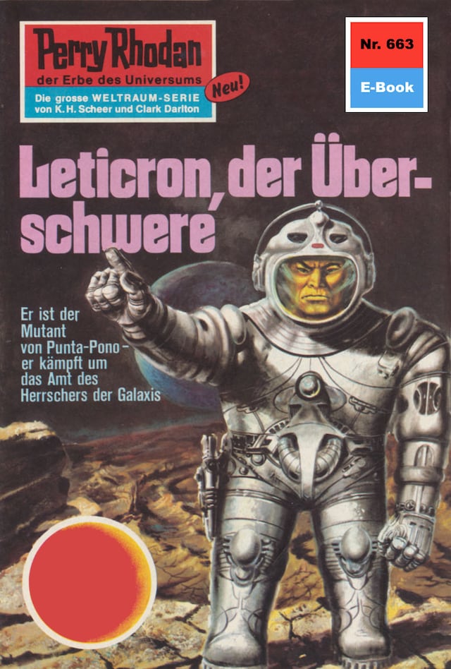 Buchcover für Perry Rhodan 663: Leticron, der Überschwere