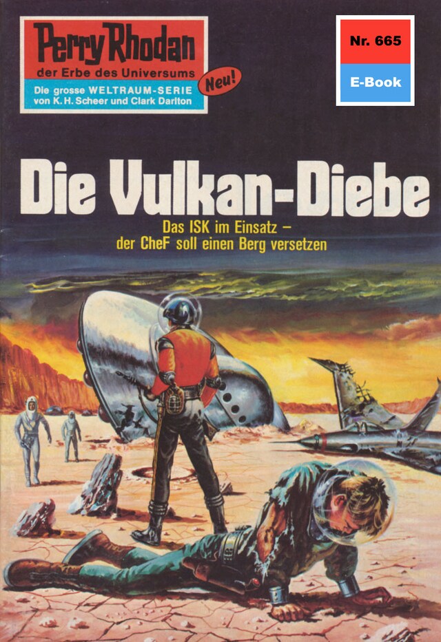 Book cover for Perry Rhodan 665: Die Vulkan-Diebe
