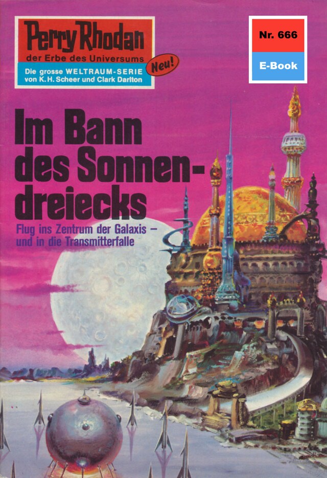 Okładka książki dla Perry Rhodan 666: Im Bann des Sonnendreiecks