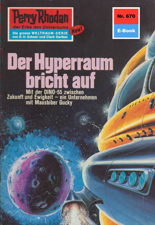 Book cover for Perry Rhodan 670: Der Hyperraum bricht auf