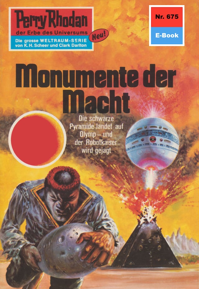 Book cover for Perry Rhodan 675: Monumente der Macht