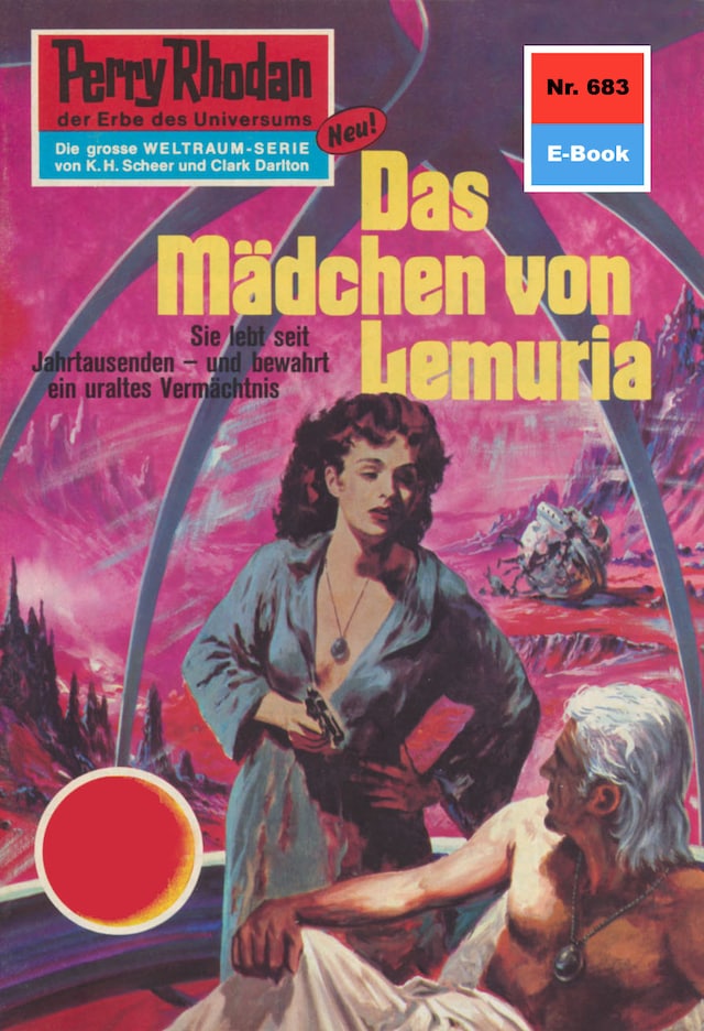 Book cover for Perry Rhodan 683: Das Mädchen von Lemuria
