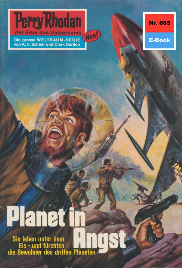 Okładka książki dla Perry Rhodan 685: Planet in Angst
