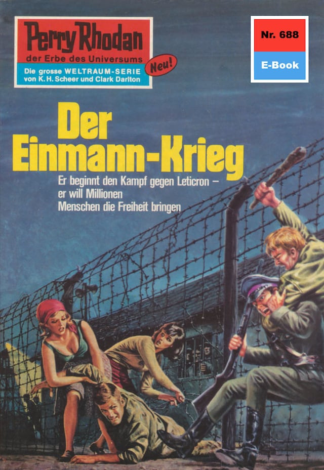 Book cover for Perry Rhodan 688: Der Einmann-Krieg