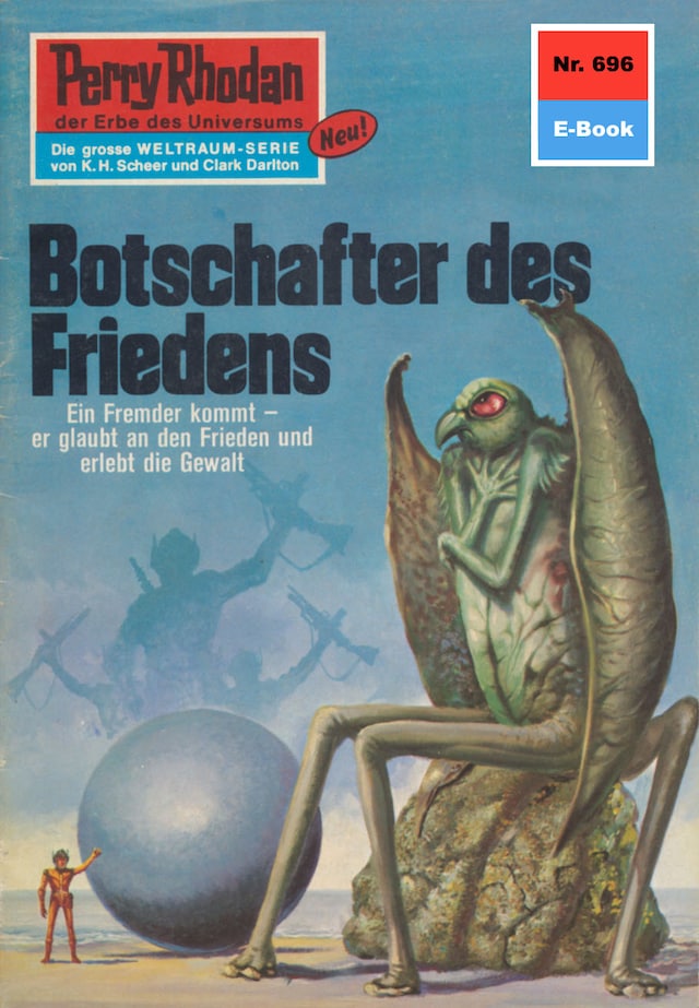 Bokomslag för Perry Rhodan 696: Botschafter des Friedens