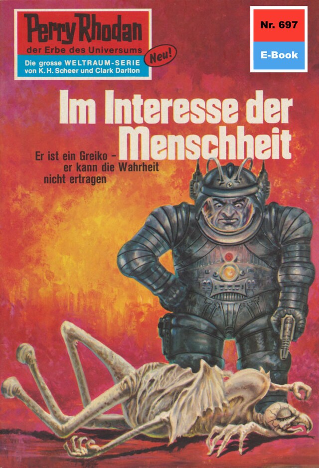 Book cover for Perry Rhodan 697: Im Interesse der Menschheit