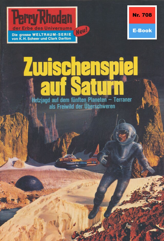 Book cover for Perry Rhodan 708: Zwischenspiel auf Saturn