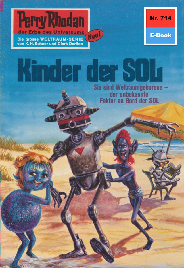 Bokomslag för Perry Rhodan 714: Kinder der Sol