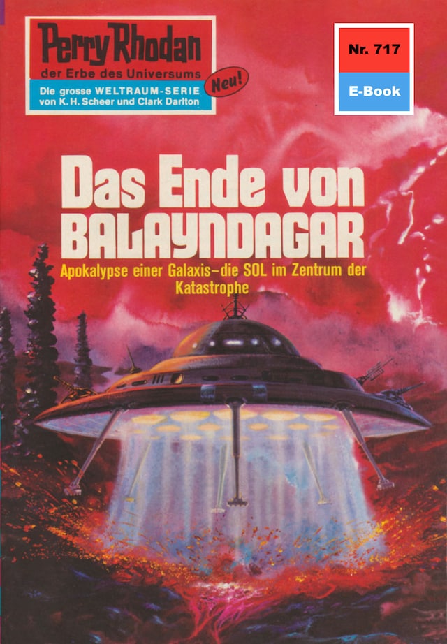 Book cover for Perry Rhodan 717: Das Ende von Balayndagar