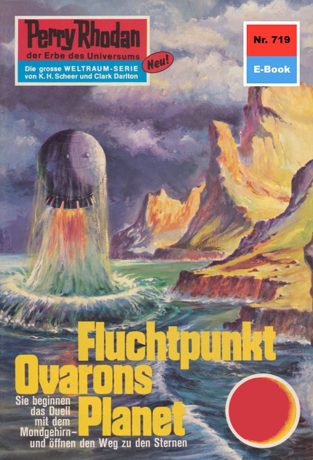 Book cover for Perry Rhodan 719: Fluchtpunkt Ovarons Planet