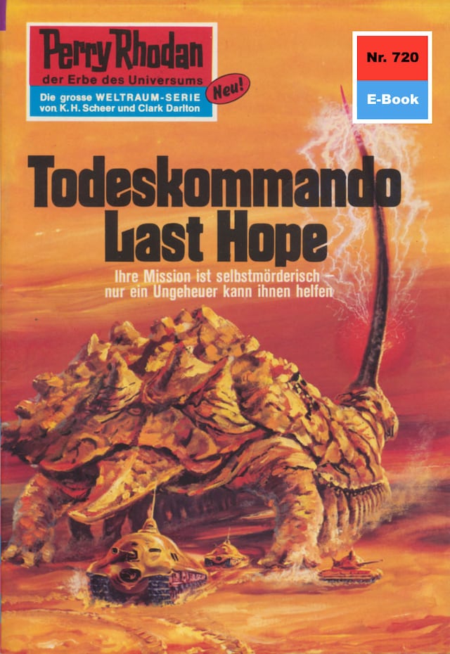 Portada de libro para Perry Rhodan 720: Todeskommando Last Hope