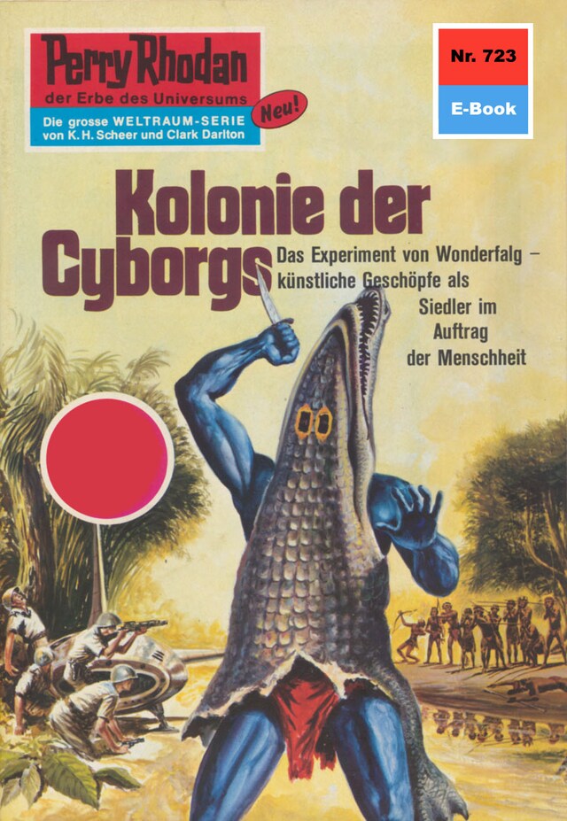 Buchcover für Perry Rhodan 723: Kolonie der Cyborgs