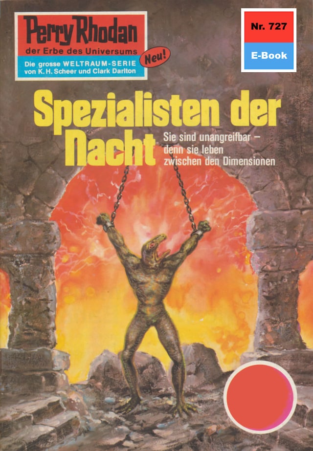 Book cover for Perry Rhodan 727: Spezialisten der Nacht