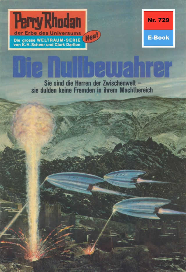 Kirjankansi teokselle Perry Rhodan 729: Die Nullbewahrer