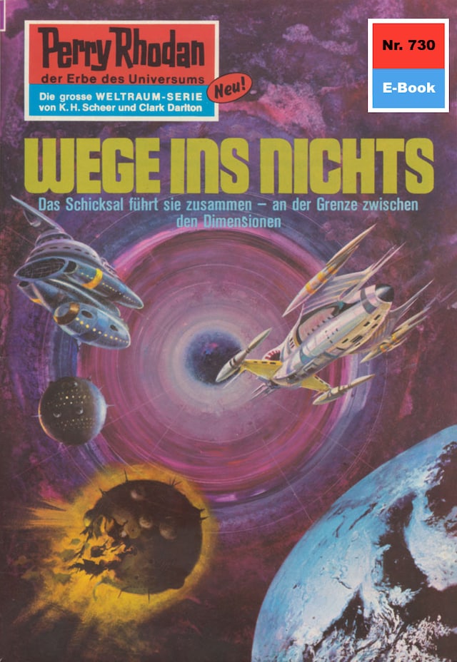Book cover for Perry Rhodan 730: Wege ins Nichts