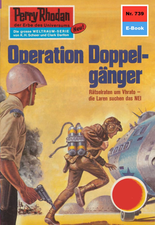 Book cover for Perry Rhodan 739: Operation Doppelgänger