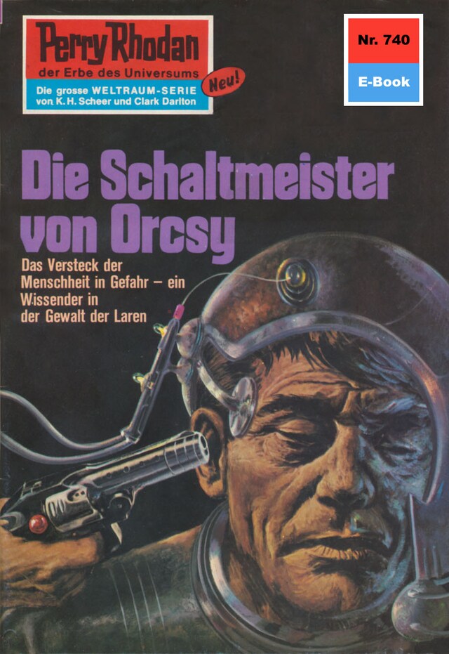 Boekomslag van Perry Rhodan 740: Der Schaltmeister von Orcsy