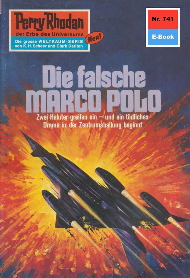 Okładka książki dla Perry Rhodan 741: Die falsche MARCO POLO