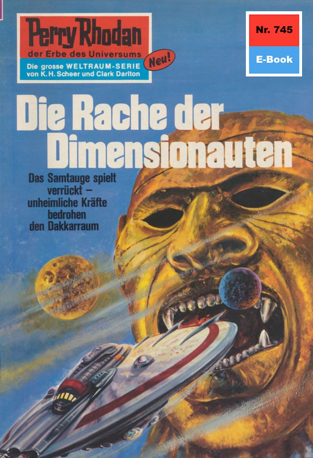 Copertina del libro per Perry Rhodan 745: Die Rache der Dimensionauten
