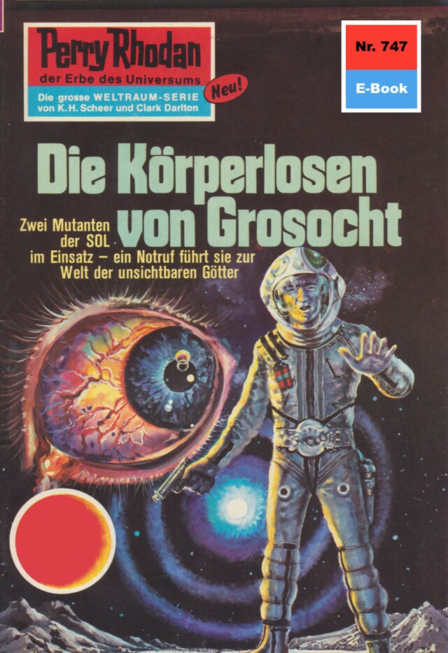 Book cover for Perry Rhodan 747: Die Körperlosen von Grosocht