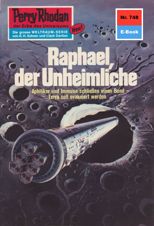 Copertina del libro per Perry Rhodan 748: Raphael, der Unheimliche