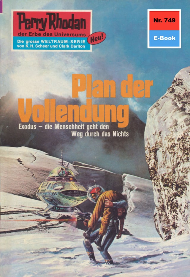 Book cover for Perry Rhodan 749: Plan der Vollendung