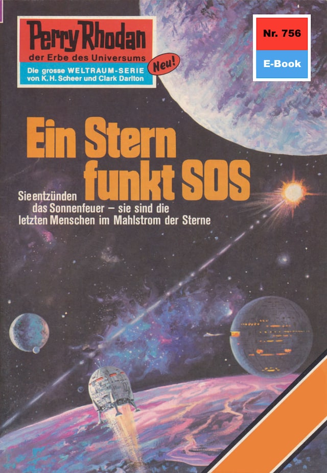 Book cover for Perry Rhodan 756: Ein Stern funkt SOS