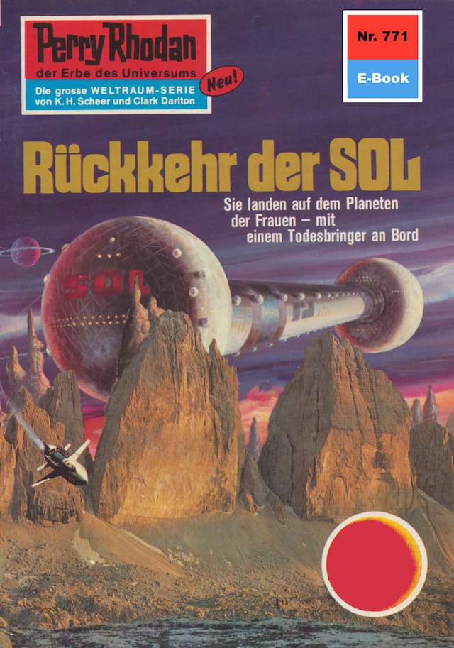 Okładka książki dla Perry Rhodan 771: Rückkehr der Sol