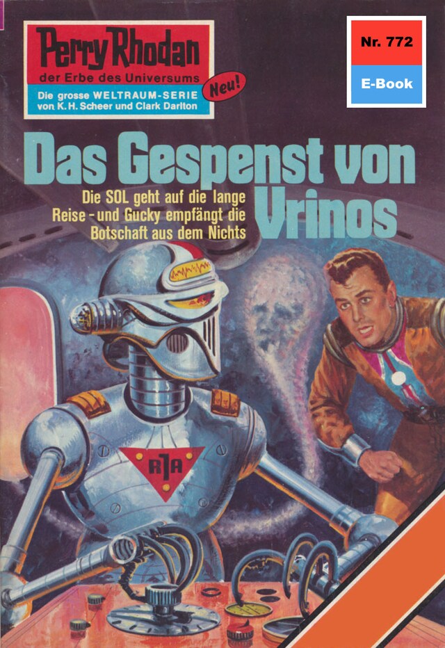 Book cover for Perry Rhodan 772: Das Gespenst von Vrinos