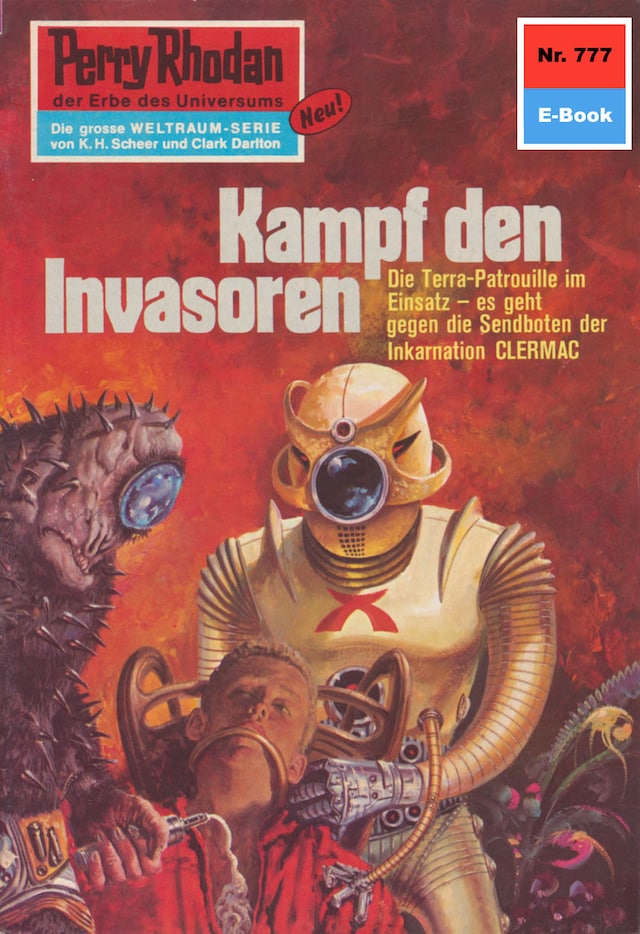 Okładka książki dla Perry Rhodan 777: Kampf den Invasoren