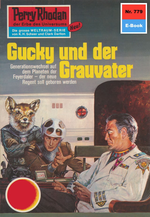 Book cover for Perry Rhodan 779: Gucky und der Grauvater