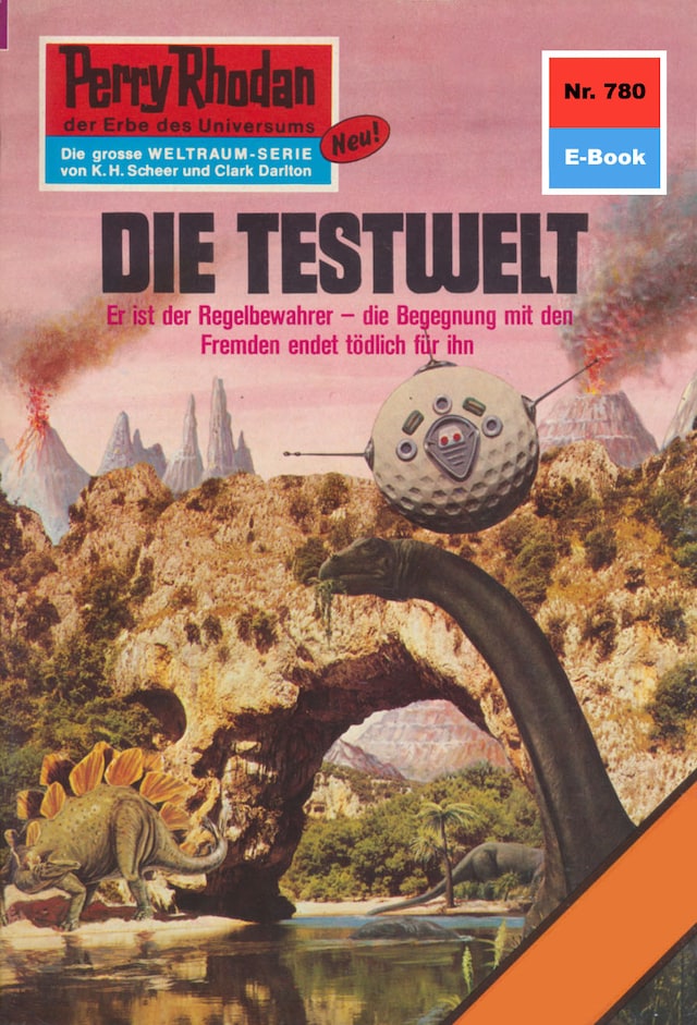 Okładka książki dla Perry Rhodan 780: Die Testwelt