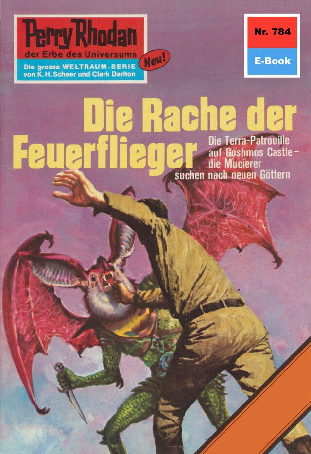 Kirjankansi teokselle Perry Rhodan 784: Die Rache der Feuerflieger