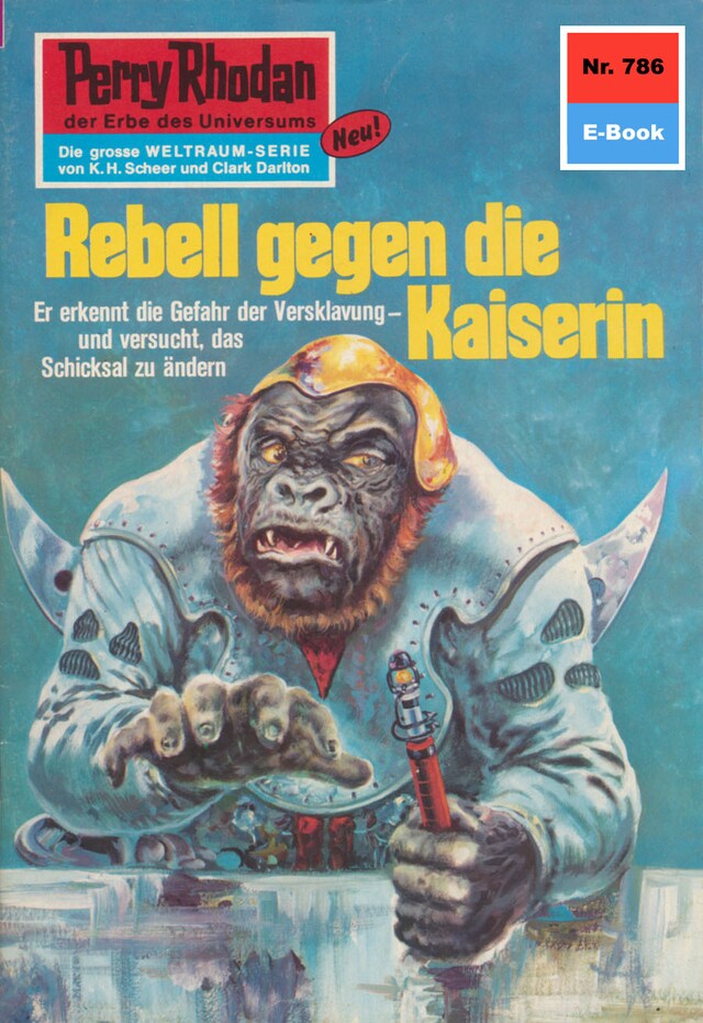 Book cover for Perry Rhodan 786: Rebell gegen die Kaiserin