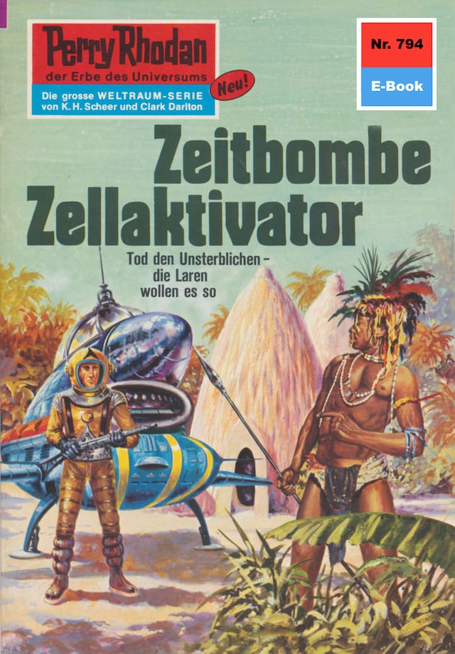 Copertina del libro per Perry Rhodan 794: Zeitbombe Zellaktivator
