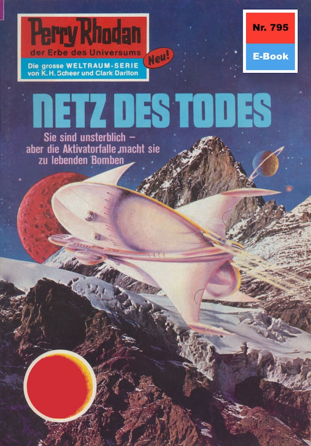 Book cover for Perry Rhodan 795: Netz des Todes