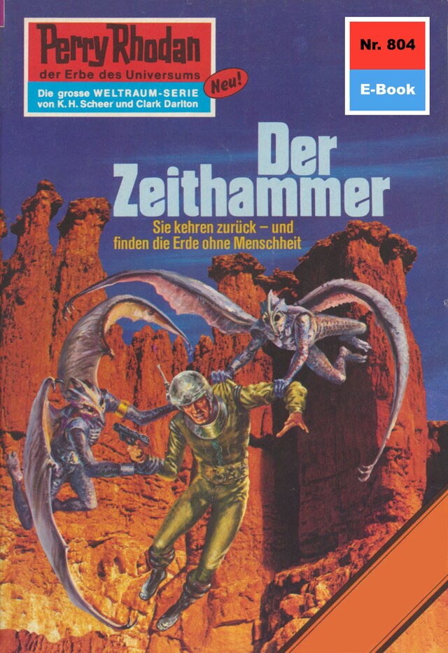 Book cover for Perry Rhodan 804: Der Zeithammer