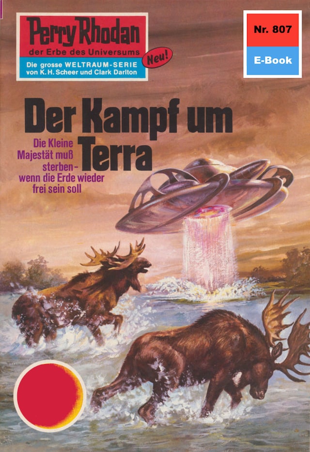Copertina del libro per Perry Rhodan 807: Der Kampf um Terra