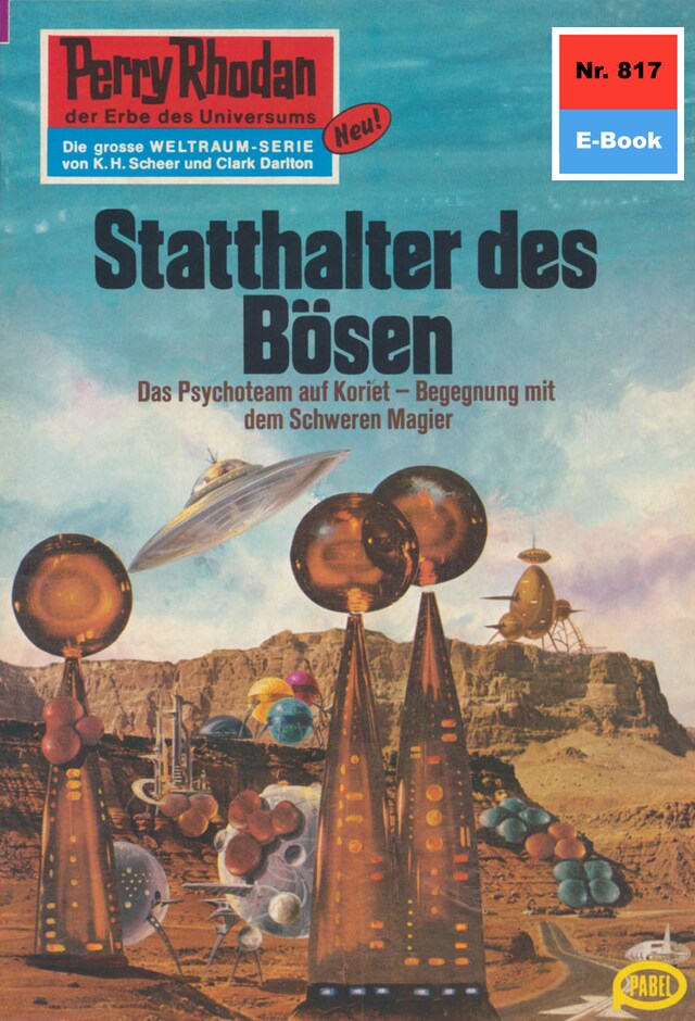 Book cover for Perry Rhodan 817: Statthalter des Bösen