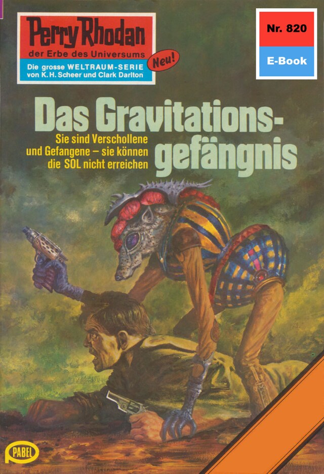Book cover for Perry Rhodan 820: Das Gravitationsgefängnis