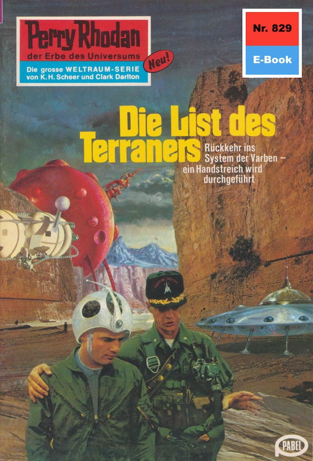 Book cover for Perry Rhodan 829: Die List des Terraners
