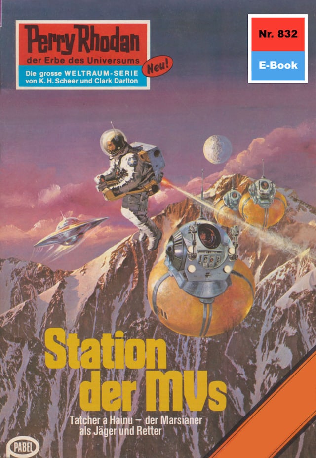 Book cover for Perry Rhodan 832: Station der MVs